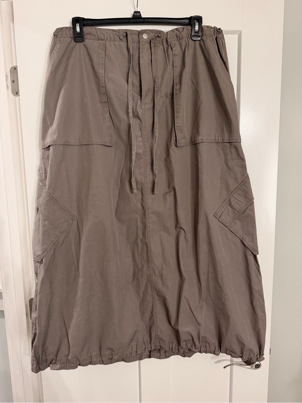 Nike Taupe Cargo Maxi Skirt